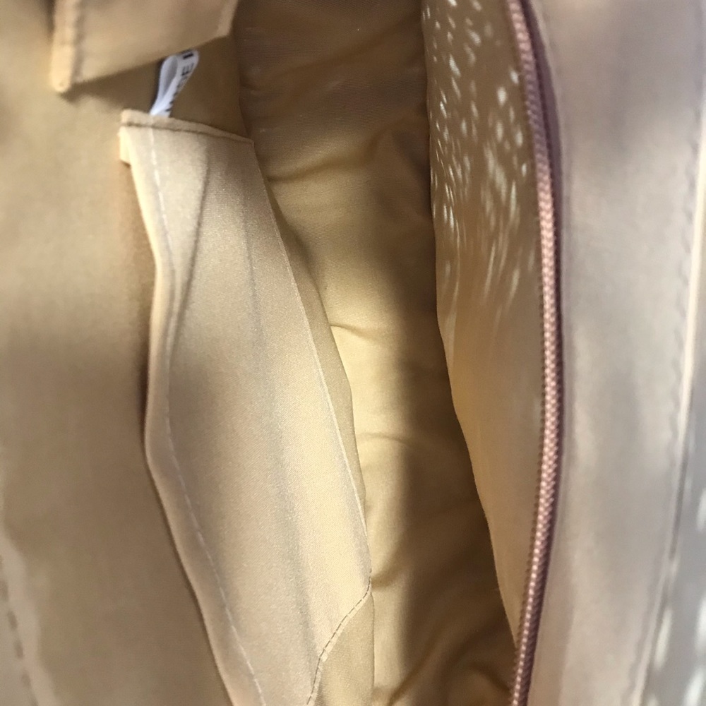 NWOT Raw Straw Zippered Handbag!! Adorable - Picture 5 of 6